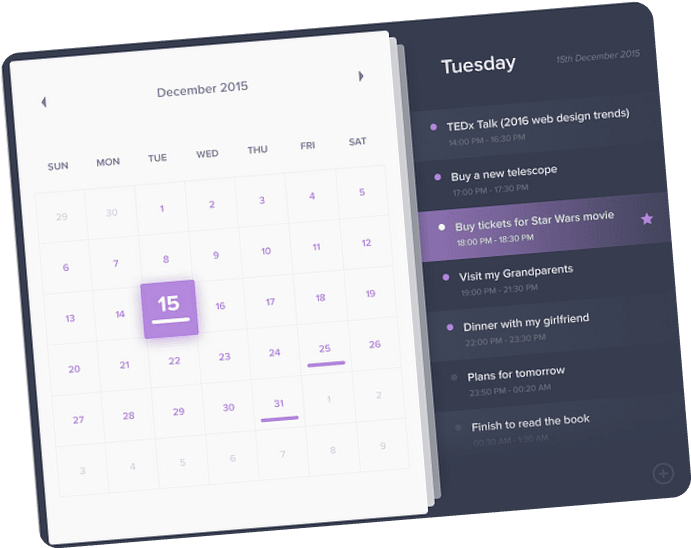 CalGet Calendar Interface